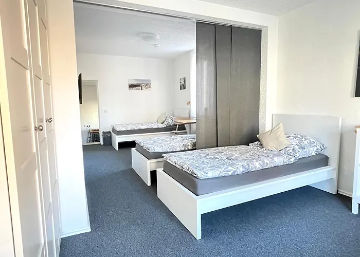 アパート Jans 4 Personen Nrw Veltins Arena Kueche P Wlan Mit Code